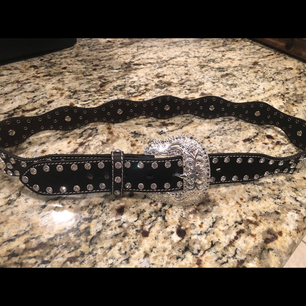 Rhinestone sparkly Nacona Ladies Belt